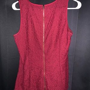 Sleeveless Back Zip Top